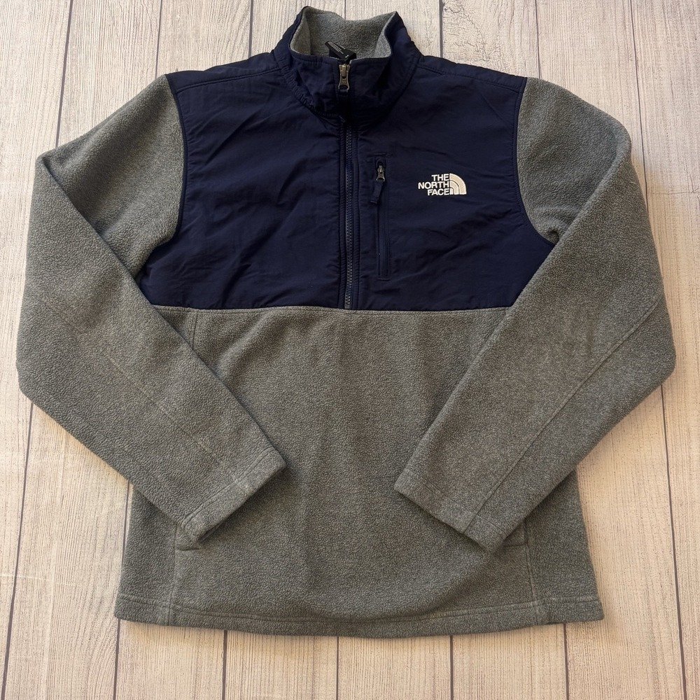The North Face Mens Small Sun Rise Pullover Quarter Zip Fleece Hybrid